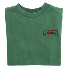 Load image into Gallery viewer, Celebrate their love for the game with the Boy's Baseball is Life Tee from J. Bailey. This vibrant green shirt features a bold baseball motif on the back and a classic logo on the front, making it perfect for young fans who live and breathe baseball. Comfortable and stylish, it’s an ideal choice for everyday wear or game day, helping your child show off their passion with pride.