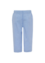 Load image into Gallery viewer, Boy's Birthday Smocked Long Sleeve T-Shirt and Pant Set