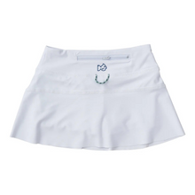 Load image into Gallery viewer, The PRODOH Toddler and youth girls Tennis Twirl Skort in Bright White is sure to make an impression on and off the court! Girls will enjoy the shorter and simple pull on style with plenty of stretch for comfort and quick changes. Lightweight performance skorts are also pill resistant with UV protection. Pair with a PRODOH performance fishing tee, hoodie or girls sleeveless pro performance polo. Runs large so size down!
UPF 50+ 85% Polyester 15% Lycra
Pill and Fade Resistant
Pull on Style Skort with Comfort