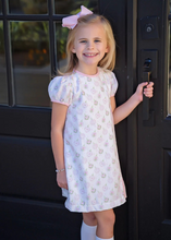 Load image into Gallery viewer, Rosie Dress - Pink Ornaments