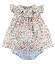Load image into Gallery viewer, Americana Floral Petal Float Dress