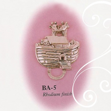 Load image into Gallery viewer, Fine Pewter Pacifier Holder