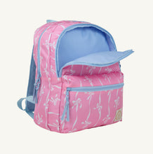 Load image into Gallery viewer, The Don’t Forget Your Backpack in Bell Court Bows by The Beaufort Bonnet Company is the back to school essential that makes every little girl excited to walk through the school doors! Featuring the charming Bell Court Bows print, this backpack stands out in every hallway, every carpool line, and every classroom. Bold, bow forward, and unmistakably preppy, this is the backpack that makes every school day feel like the best day of the week.