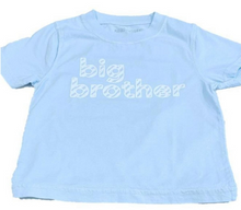 Load image into Gallery viewer, Celebrate your little one's promotion to big brother with Mustard & Ketchup Kids' Short-Sleeve "Big Brother" T-Shirt. This boys' play t-shirt is perfect for showing off his new title and features short sleeves for added comfort. Empower your child and make him feel special with this playful and stylish shirt.