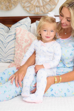 Load image into Gallery viewer, Infant Girls Noelle`s Night Night Footed Pajamas in Lindon Hill Hops