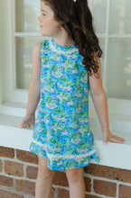 Load image into Gallery viewer, Embrace the beauty of summer with the Palm Paradise Dress by Bailey Boys! This stunning floral print dress is designed for toddlers to tweens, making it the perfect choice for vacations and special occasions. Let your little one shine in this elegant piece, bringing joy and confidence to any summer adventure!