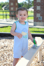 Load image into Gallery viewer, Infant Boys Striped Dinosaur Jon Jon