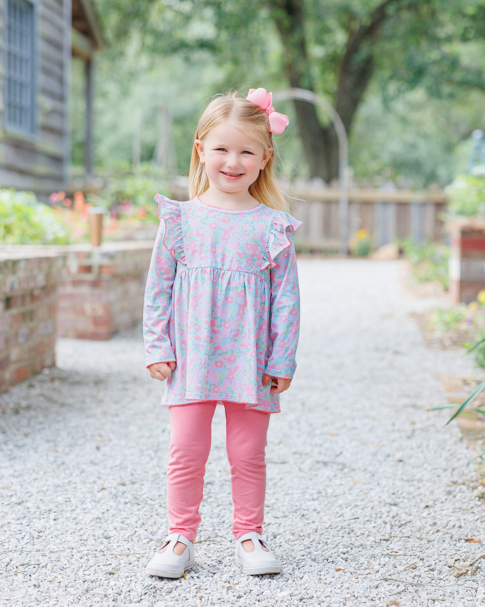 Cottage Blooms Frances Pant Set – Cotton Tails & Co. Fine Children's ...