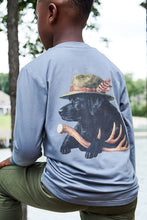 Load image into Gallery viewer, Built for long days and cooler mornings, Finn’s Mayfly Bamboo Long Sleeve Tee delivers exceptional softness in a clean, everyday style. Premium bamboo fabric feels breathable and comfortable against the skin, while a subtle zippered chest pocket adds useful function without clutter. It’s an easy choice for school, the boat, supper, and everything in between.