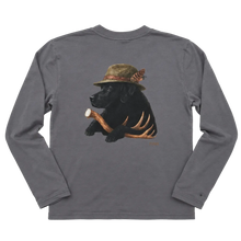 Load image into Gallery viewer, Built for long days and cooler mornings, Finn’s Mayfly Bamboo Long Sleeve Tee delivers exceptional softness in a clean, everyday style. Premium bamboo fabric feels breathable and comfortable against the skin, while a subtle zippered chest pocket adds useful function without clutter. It’s an easy choice for school, the boat, supper, and everything in between.