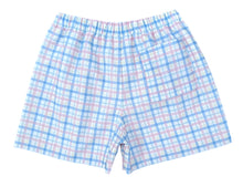 Load image into Gallery viewer, Boys Pastel Plaid Conrad Shorts