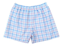 Load image into Gallery viewer, Boys Pastel Plaid Conrad Shorts