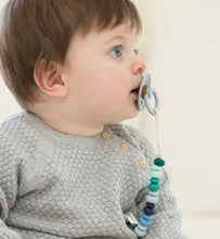 Load image into Gallery viewer, Boys Multicolored Pacifier Clip