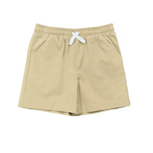 Load image into Gallery viewer, Let your little explorer take on the day in the Topsail Performance Short, designed for ultimate comfort and durability. Whether it’s a day at the beach or a backyard adventure, these shorts are ready for anything!
Adventure-Ready Fabric: Made with a 90% Nylon, 10% Spandex blend, offering lightweight flexibility and durability.
Stay Cool & Dry: Moisture-wicking technology ensures comfort during active play.
Perfect Fit: Features an elastic drawstring waist for an adjustable, secure fit.
Classic Coastal Sty