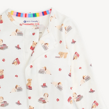 Load image into Gallery viewer, Pup Fiction Modal Footie from Magnetic Me. 
This modal Magnetic Footie, designed with magnetic closures, is a quick and quiet lifesaver for all-day and middle-of-the-night diaper changes—that's up to 12 times a day (!). Made from sustainable modal, it's a silky-soft and temperature-regulating sleeper to keep your little one comfy from head to toe.
TENCEL™ modal is bio-based, ethically sourced, biodegradable and more durable than bamboo.