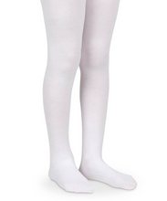 Load image into Gallery viewer, Girls classic microfiber tights that are ultra-smooth and soft. Knit out of high quality microfiber yarn that is opaque, durable and extra stretchy. Pairs easily with dresses, skirts, shorts, leotards and much more! Ideal for dressing up, school uniforms, dance class, ballet, pageants, formal wear, church, Easter outfits, holiday outfits, or just everyday wear.
Classic opaque microfiber nylon tight
Microfiber blend for durability and fit
Smooth silky feel for added comfort
84% Microfiber Nylon, 16% Spandex
