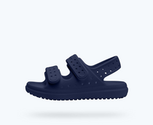 Load image into Gallery viewer, Your adventurer is ready to take on anything in this extra cushioned, water-friendly sandal. Chase is entirely made from one piece (no glue needed) for added durability and comes with two adjustable straps and a grippy tread to keep tiny feet secure as they explore on land and by the water.