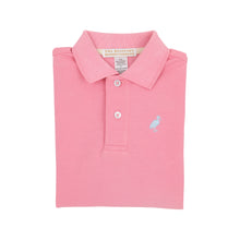 Load image into Gallery viewer, Boys Prim & Proper Short Sleeve Polo in Hamptons Hot Pink
