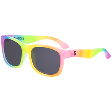 Load image into Gallery viewer, Elevate your mini’s everyday style with a pair of our classically cool Original Navigators! Ultra-stylish, well-made, and sun-safe for endless outdoor fun, these shades are perfect for your little adventurer or baby on the go. Each pair now comes with a microfiber storage bag that doubles as a cleaning cloth to keep your little one’s shades safe and clean.