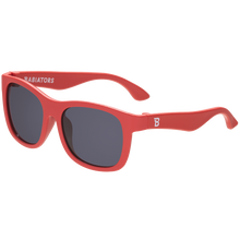 Load image into Gallery viewer, Elevate your mini’s everyday style with a pair of our classically cool Original Navigators! Ultra-stylish, well-made, and sun-safe for endless outdoor fun, these shades are perfect for your little adventurer or baby on the go. Each pair now comes with a microfiber storage bag that doubles as a cleaning cloth to keep your little one’s shades safe and clean.