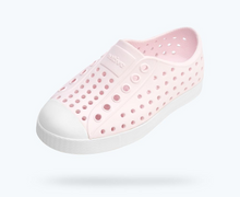 Load image into Gallery viewer, It's the leader of lite-ness and the original EVA all-star, the uncompromisable Jefferson from Native Shoes. Like any reigning ruler of the ring, the Jefferson encompasses all of the fine features that you'd expect from a Native shoe. It's shock absorbent, odor resistant, hand-washable, and comes in an infinite assortment of colors and treatments. Capabilities clouds could only dream of.
Available in child & youth sizes.
Pre-Sale for Spring
