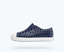 Load image into Gallery viewer, It's the leader of lite-ness and the original EVA all-star, the uncompromisable Jefferson from Native Shoes. Like any reigning ruler of the ring, the Jefferson encompasses all of the fine features that you'd expect from a Native shoe. It's shock absorbent, odor resistant, hand-washable, and comes in an infinite assortment of colors and treatments. Capabilities clouds could only dream of.

Available in child &amp; youth sizes.&nbsp;

Pre-Sale for Spring
