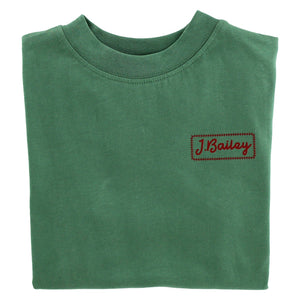 Celebrate their love for the game with the Boy's Baseball is Life Tee from J. Bailey. This vibrant green shirt features a bold baseball motif on the back and a classic logo on the front, making it perfect for young fans who live and breathe baseball. Comfortable and stylish, it’s an ideal choice for everyday wear or game day, helping your child show off their passion with pride.