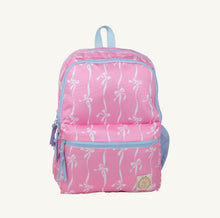 Load image into Gallery viewer, The Don’t Forget Your Backpack in Bell Court Bows by The Beaufort Bonnet Company is the back to school essential that makes every little girl excited to walk through the school doors! Featuring the charming Bell Court Bows print, this backpack stands out in every hallway, every carpool line, and every classroom. Bold, bow forward, and unmistakably preppy, this is the backpack that makes every school day feel like the best day of the week.
