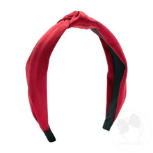 Load image into Gallery viewer, Satin Knot Wrapped Headband
