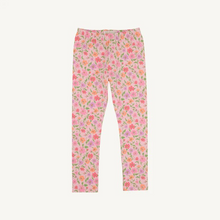 Load image into Gallery viewer, Our Mitzy Sue Slacks in Grand Cayman Gardens are the perfect basic piece your little girl needs in her wardrobe. She will wear them everywhere she goes, and they go with everything... so get a pair in every color!

