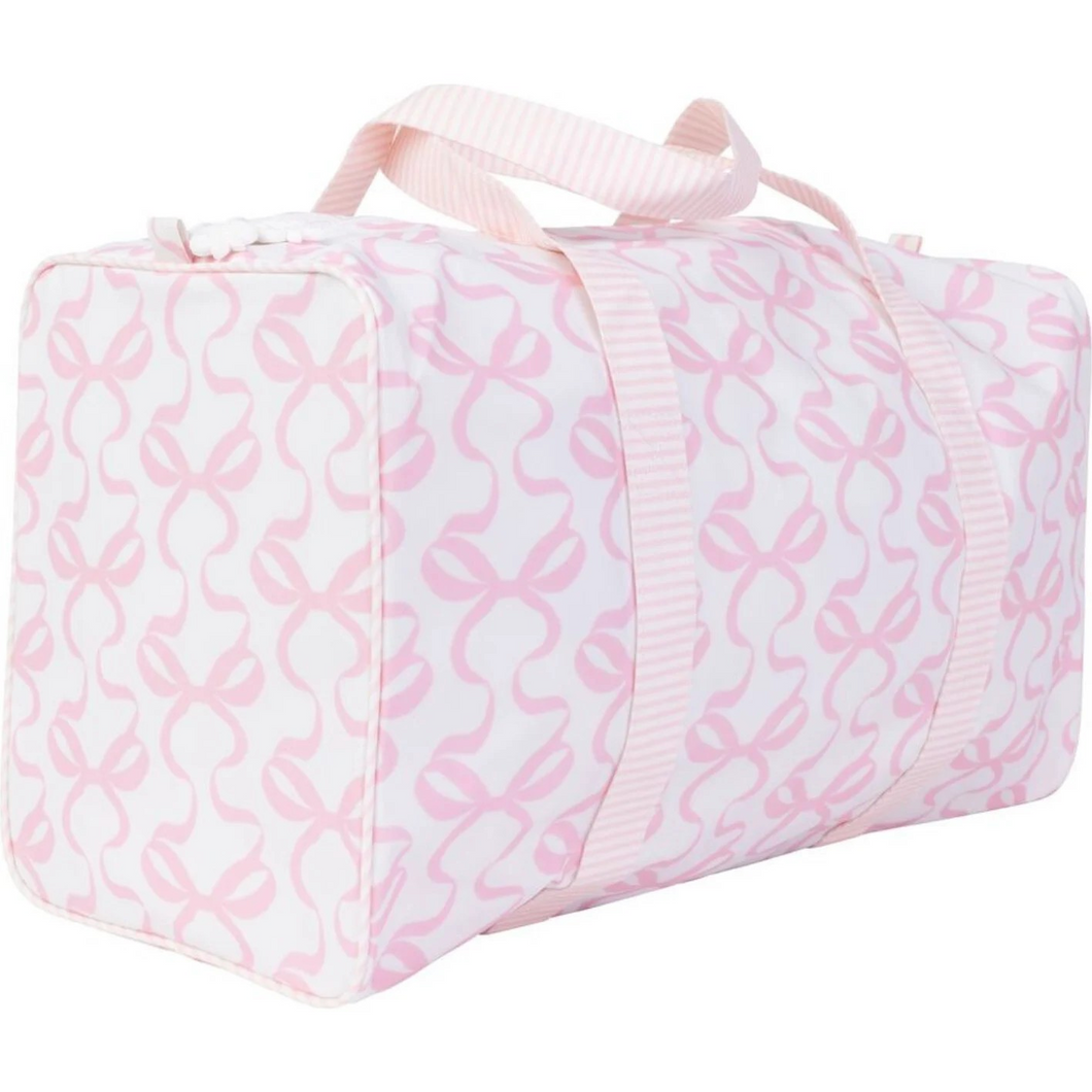 Coated, clean, and cute! Use this bag when on the go. To dance or out for the weekend, this bag is the ticket!

Made with our PVC-free, wipeable, non-chlorinate coated fabric that is soft to the touch, antimicrobial, and wipeable! With that being said! To care for this product, we recommend wiping clean. Item can be hand washed with mild dish soap and water or in machine on gentle cool cycle and hung to dry. Use a magic eraser for tough marks. And always always dry completely before storing! 