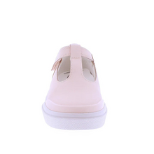 Load image into Gallery viewer, Leather t-bar Mary Jane featuring hook-and-loop closure. Sizes ranging from 3.0 infant - 1.0 youth.
Custom Fit System – Removable,&nbsp;dual&nbsp;insoles in Medium and Wide provided for customized fitting.
Roomy Toe Box – Allows tiny toes room to breathe and splay naturally during walking, enhancing balance and reducing rubbing, friction, and moisture.
Arch Support – Shoe last and insole designed to provide proper arch support for developing feet.
Firm Heel Counter – Provides stable lateral support for new 
