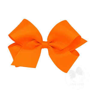 Orange Grosgrain Bow