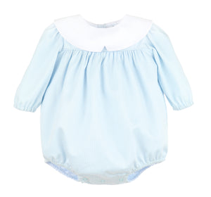 Cozy Club Notched Bubble in Blue