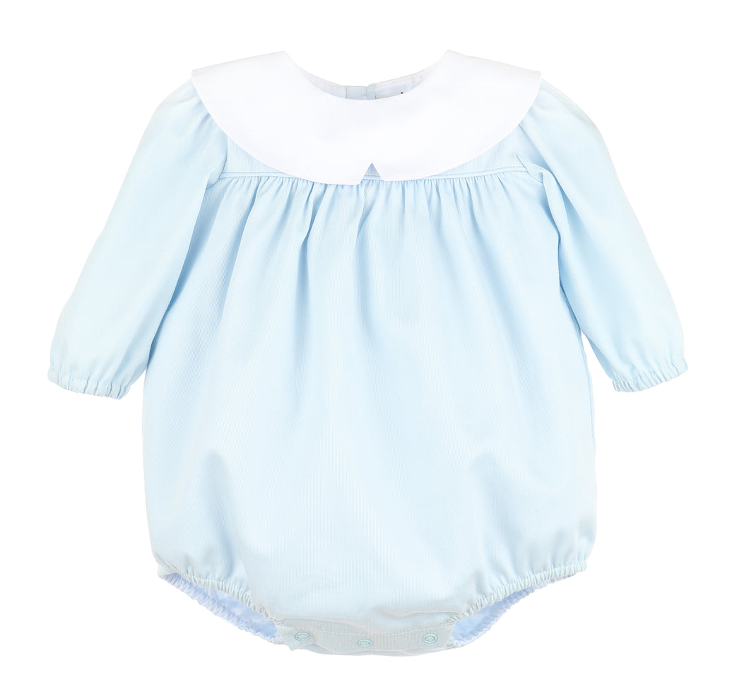 Cozy Club Notched Bubble in Blue