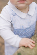 Load image into Gallery viewer, Boys Beck Birthday Smocked Longall
