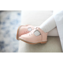 Load image into Gallery viewer, Joy Classic Leather T-Strap Mary Jane in Pink
