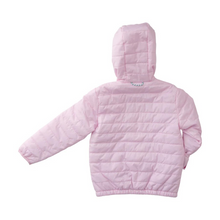 Load image into Gallery viewer, Girls Hooded Puffer Jacket in Pink
