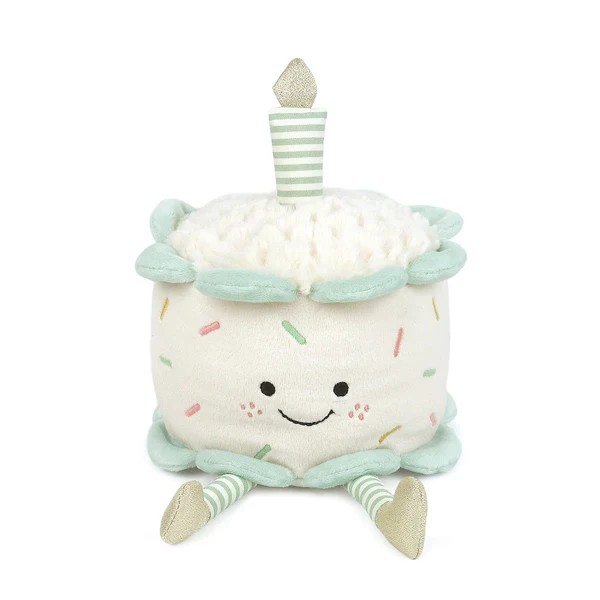 Celebrate special moments with our Stuffed Birthday Cake, crafted from soft polyester for lasting comfort and durability. Sized at 5x7 inches, it’s perfect for cuddling, imaginative play, or as a charming gift. Easy to maintain with spot cleaning and air drying, this plush cake brings joyful fun and cozy snuggles to any birthday celebration.
