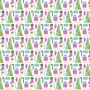 Keep her cozy and stylish this holiday with the Sophie Girls' Lounge Short Set in Mod Holiday Pink by Lila &amp; Hayes. This two-piece set features a long-sleeve top paired with comfortable shorts, designed for relaxed yet vibrant loungewear. The fun retro-inspired print adds a playful touch, making it perfect for festive gatherings or cozy days at home. Let her shine this season with a look that’s as cheerful as it is comfortable.