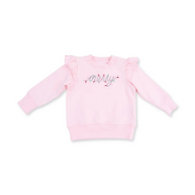 Load image into Gallery viewer, Merry Ruffle Sweatshirt

