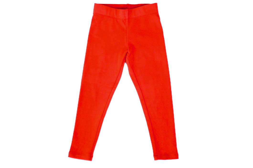 Get your little one ready for the holidays with our Girls Red Lolly Legging! Made from our Signature Supersoft material, these red leggings are comfortable and stylish. Pair them with a Duffield Lane Pullover or Pom Pom Crew Sweater for the perfect festive look!