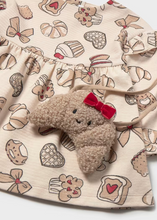 Load image into Gallery viewer, Sweet Treats Dress with Croissant Purse
