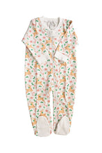 Load image into Gallery viewer, The Proper Peony’s Prancer Pima Zipper Pajamas wrap your little one in cozy warmth with ultra-soft Pima cotton. Festive reindeer and candy cane prints bring holiday magic to bedtime, making each moment joyful and snug throughout the season.

Footed Pajamas - Size NB, 3m, 6m, 9m

Non-Footed Pajamas - Size 12m, 18m, 24m

