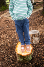 Load image into Gallery viewer, Outfit your little explorer in these Boys Original Angler Pant- Non Cargo—the ultimate pants for casting lines, climbing trees, and everything in between. Crafted from lightweight, sun-safe fabric with functional details like utility pockets and belt loops, these pants deliver all-day comfort and durability built for wild-hearted boys. Active boys can take these from outdoors to special event with the addition of a button up or polo!&nbsp;
