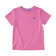 Load image into Gallery viewer, It&#39;s no secret that PRODOH Girls Pro Performance Short Sleeve Fishing T-shirt in Fuchsia Pink with Beach Lifeguard artwork sells out super fast! With custom artwork on the back of each performance t-shirt it&#39;s no wonder PRODOH tees are a favorite with toddlers, kids, and youth boys and girls. Fabric is UV protective, fast drying, pill-resistant and soft on the skin!! Available in sizes 6 month-youth large 12/14.

UPF 50+ 90% Polyester 10% Lycra
Fast Drying
Pill Resistant
Machine Washable
Designed in the USA
