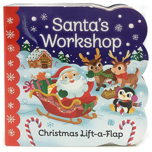 Santa's Workshop Lift-A-Flap Book