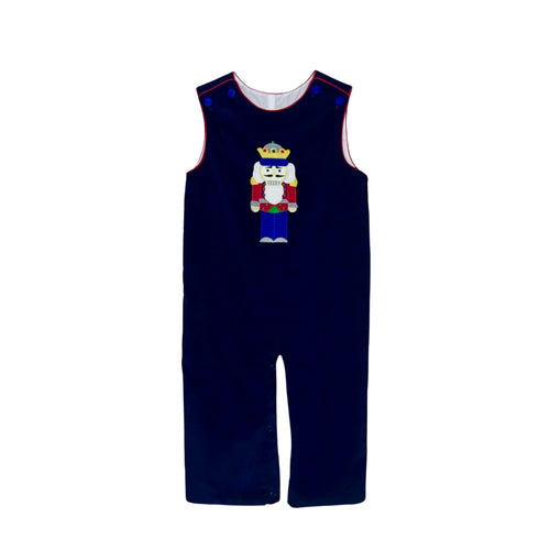 Dress your little one in timeless holiday charm with the Infant Boys Ashton Nutcracker Longall from Zuccini Kids. Crafted from soft navy corduroy, this cozy longall features a delightful applique nutcracker that brings festive spirit to every occasion. Perfect for holiday photos and family gatherings, it combines comfort and classic style to keep your baby looking adorable all season long.