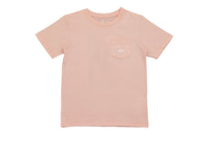 Load image into Gallery viewer, Light up your little one's wardrobe with the Lighthouse Graphic Tee! This vibrant peach tee, showcasing a charming lighthouse graphic, is perfect for beach trips and playful adventures. It’s designed for toddlers to tween boys, ensuring your child stays comfortable and stylish while exploring the great outdoors. Let the fun begin!
