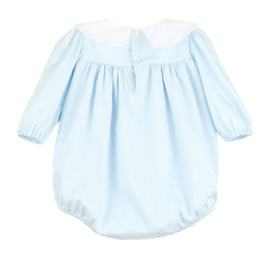 Cozy Club Notched Bubble in Blue